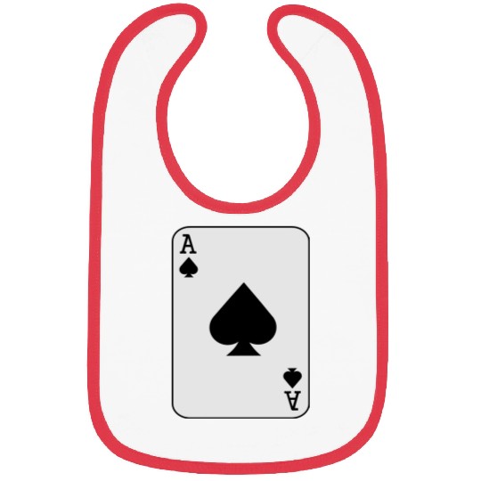 ace of spades Bibs