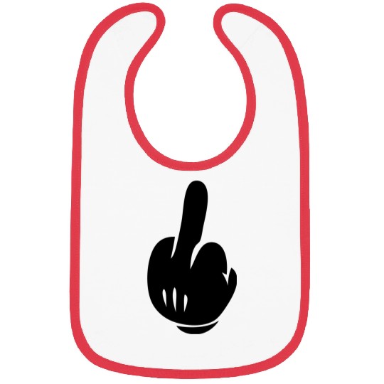 Middle Finger - stayflyclothing.com Bibs