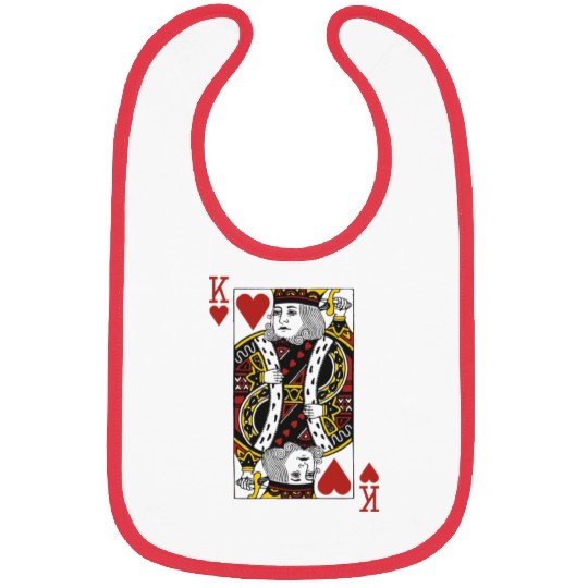King of Hearts Bibs