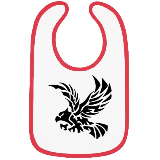 Tribal Eagle - Bird - Hawk - Flying - Freedom Bibs