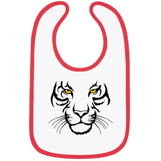 Tiger face Bibs