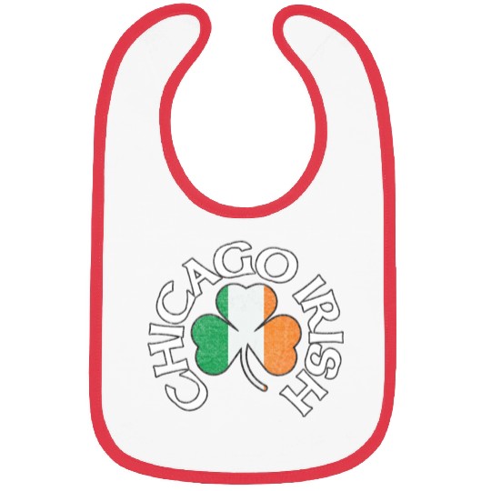 Chicago Irish Shamrock Apparel Bibs