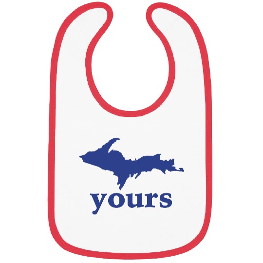 Up Your Vector Funny Upper Peninsula Bibs