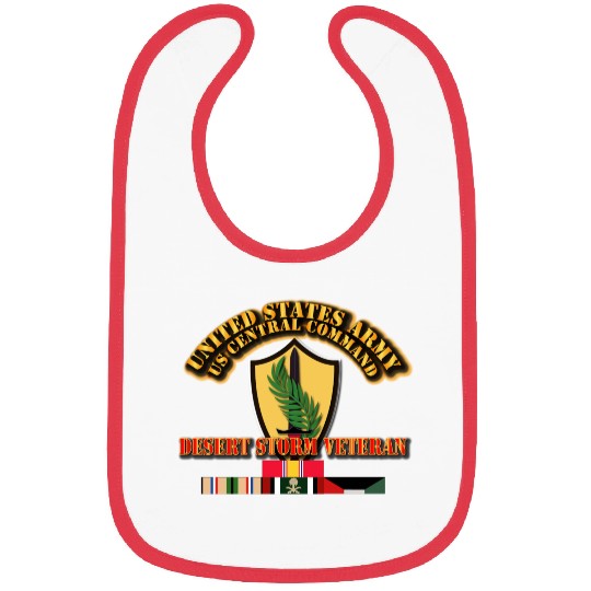 Army - US CENTRAL COMMAND - Desert Storm Veteran Bibs