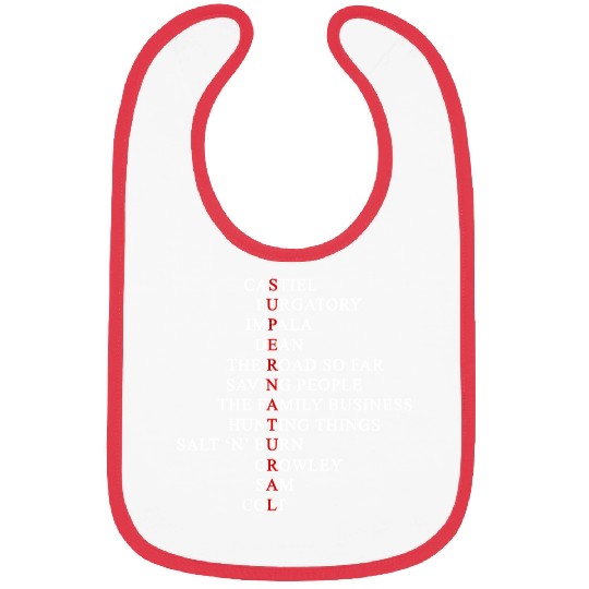 Supernatural - Awesome supernatural Bibs
