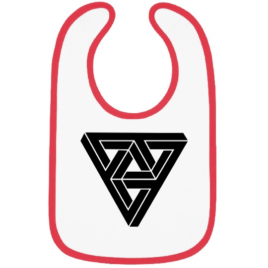 Optical illusion Minimal Shape Bibs