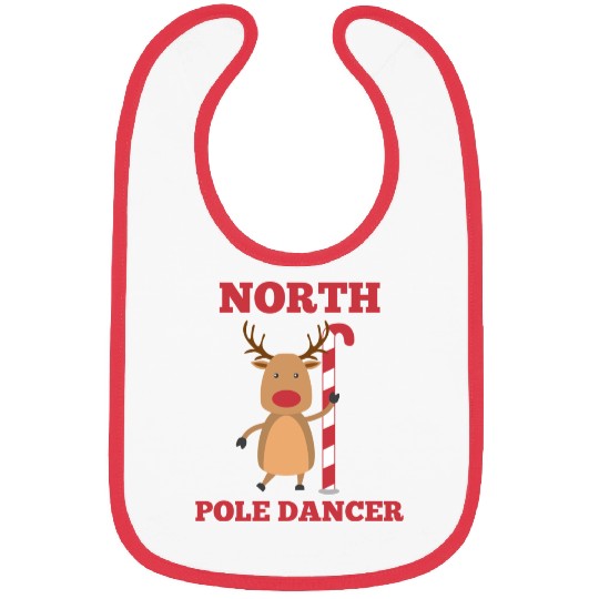 North Pole Dancer Bibs