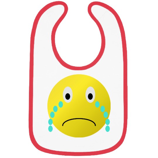 Cry Smiley Bibs
