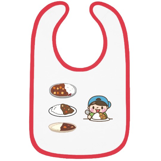 Japanese Curry Rice Bibs