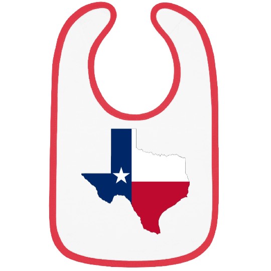 Texas State Flag Map Bibs