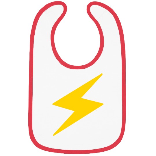 Lightning Bolt Bibs