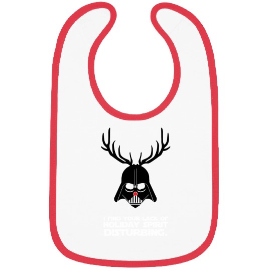 Star Wars Darth Vader Christmas Bibs