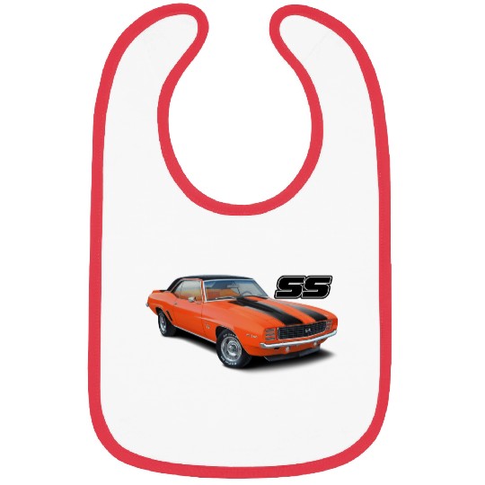 1969 Orange Camaro Bibs
