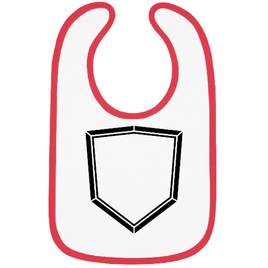 square shield emblem emblem frame banner design lo Bibs