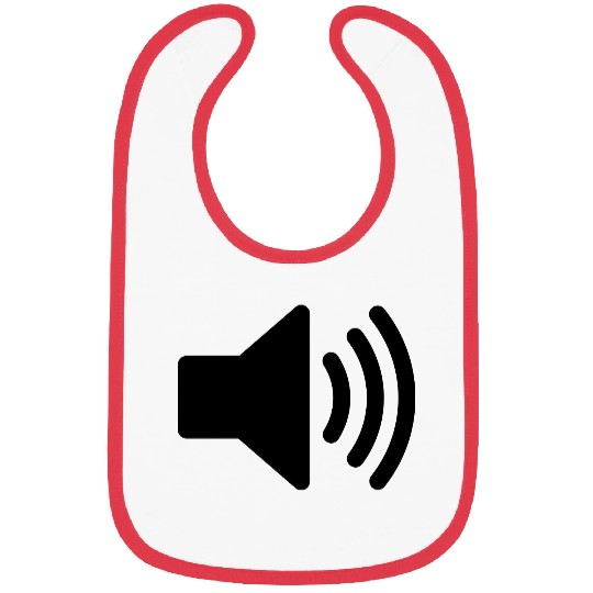 Speaker Volume Icon Bibs