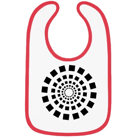 Square circle Bibs