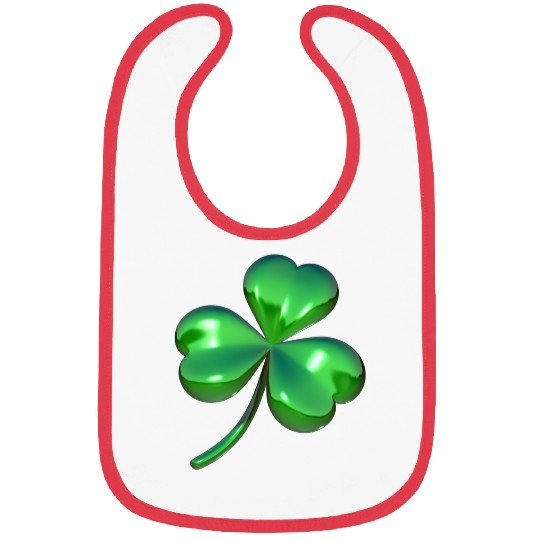 3D Shamrock Bibs
