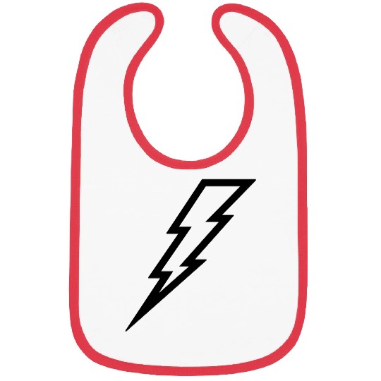 Lightning Bolt Bibs