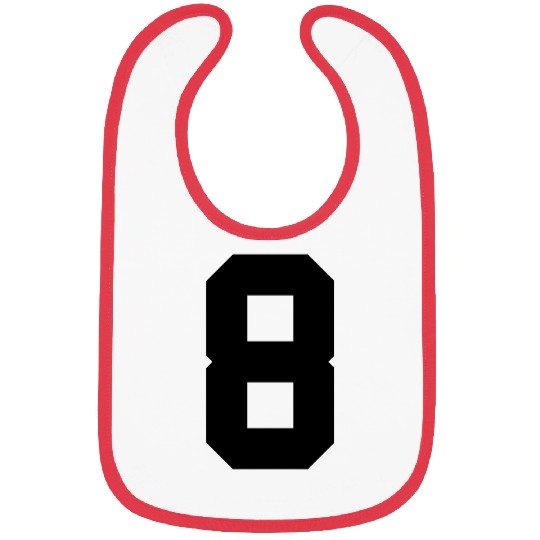 number 8 solid Bibs