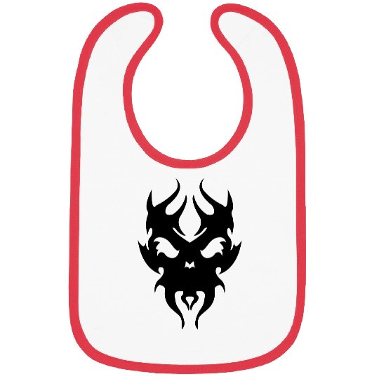 Tribal Skull Bibs