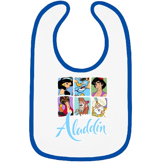 Disney Aladdin Characters Group Bibs