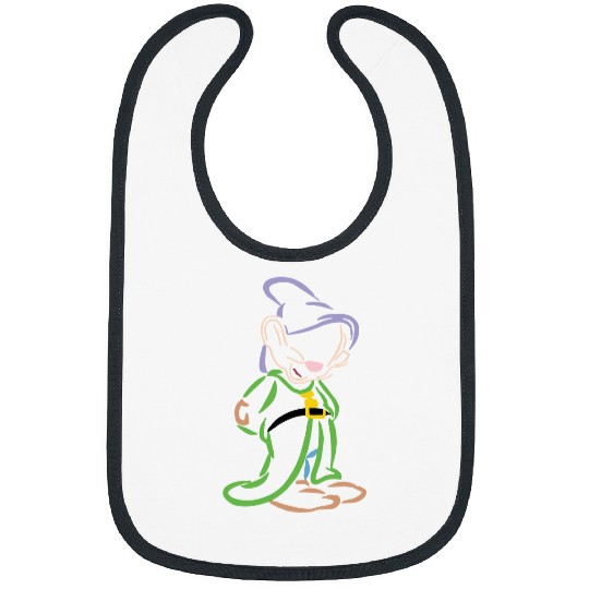 Dopey Embroidered Crewneck Crew, Disney embroidered Bibs, Disney Snow White Bibs, Disney Crew, Disney Crewneck
