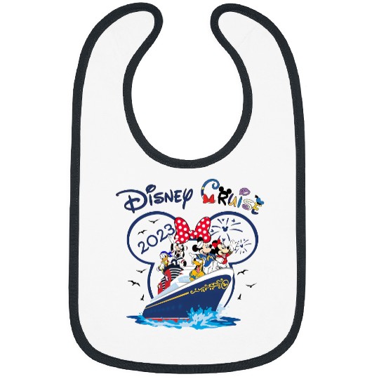 Disney Cruise Family Vacation 2023 Bibs, Disney Cruise Group Bibs