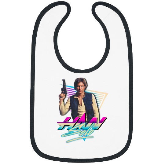 Han Solo Eighties Retro Star Wars Retro Bibs Disneyland Summer Trip 2023