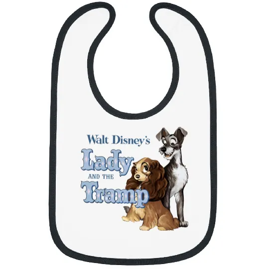Lady and the Tramp Bibs, Disney Lady and the Tramp Retro Bibs
