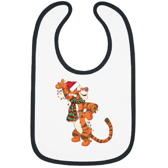 Disney Tigger Santa Hat Christmas Light Costume Winnie The Pooh Bibs