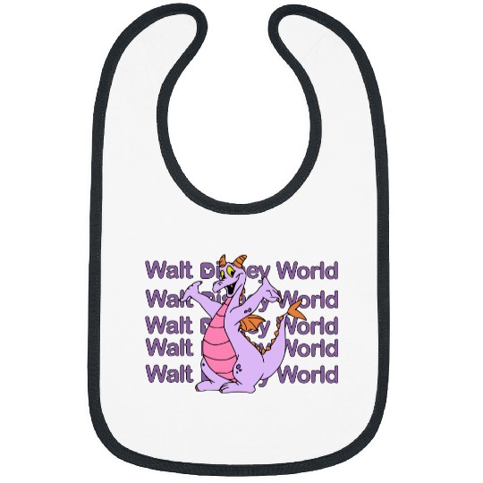 Figment Bibs, Disney Epcot Bibs, Purple Dragon Bibs