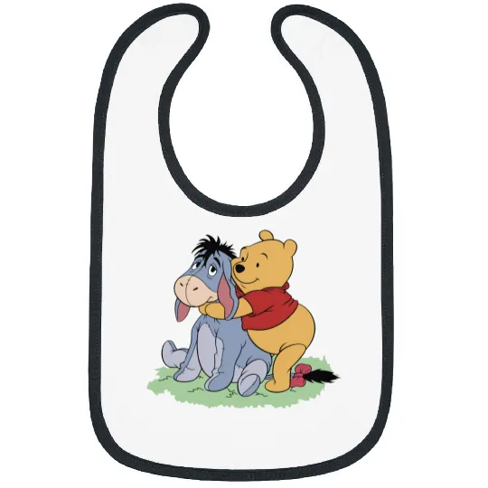 Pooh Bear and Eeyore Bibs, Disney Bibs, Winnie The Pooh Bibs,Disney Gift Bibs