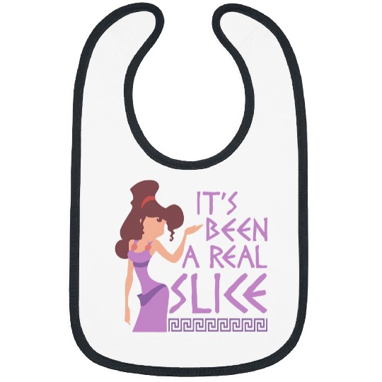 It's Been A Real Slice Bibs Bibs, Disney Megara Hercules Bibs