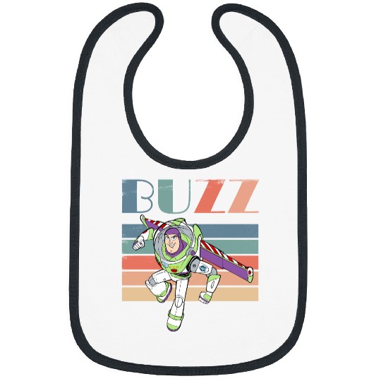 Retro Toy Story Buzz Lightyear  Bibs, Disney Toy Story Crew Bibs