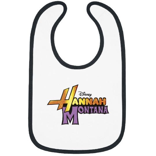 Disney Hannah Montana Logo Bibs, Disneyland Bibs, Disney Vacation Bibs