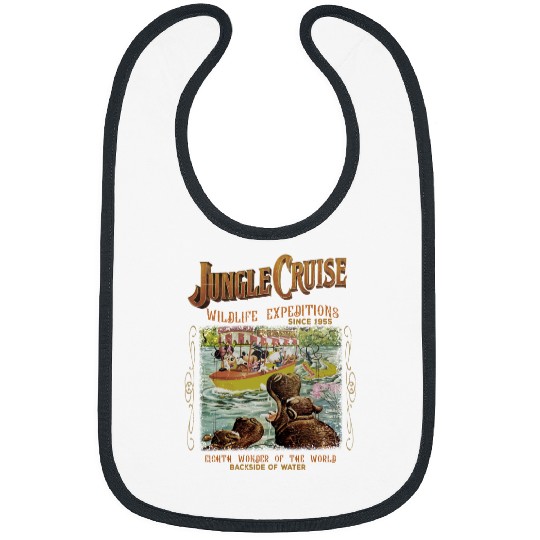 Disney Bibs, Vintage Disney Jungle Cruise Ride Bibs