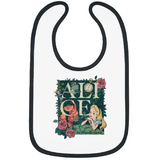 Disney Alice in Wonderland Alice Bibs, Disney Bibs