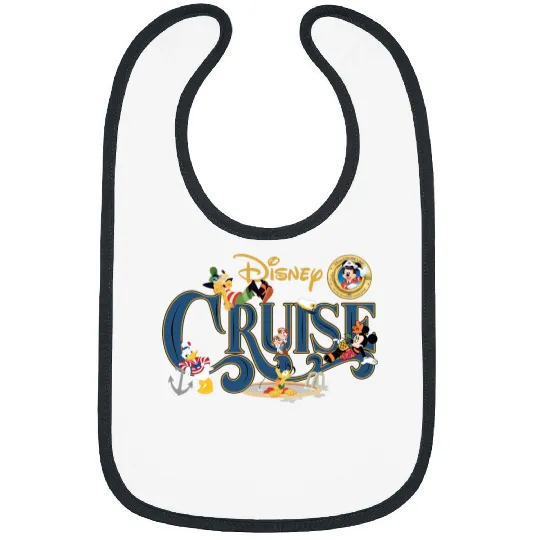 Disney Wish Cruise Bibs, Wish Cruise Bibs, Disney Cruise Bibs, Mickey and Friend Bibs
