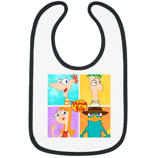 Discover Disney Phineas And Ferb Character Box Up Bibs