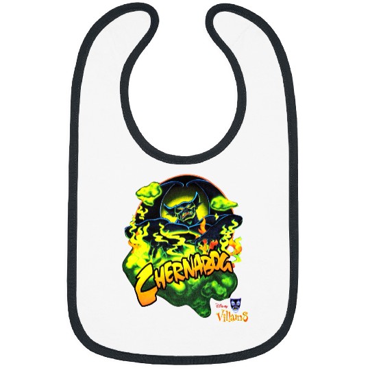 Vintage Chernabog Mickey's House Of Villain Disney Bibs