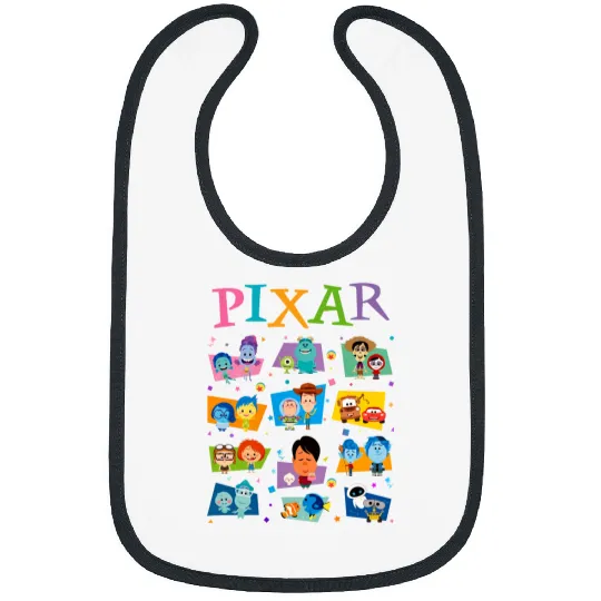 BM Disney Pixar  Bibs, Pixar Movie Bibs, Disney Bibs