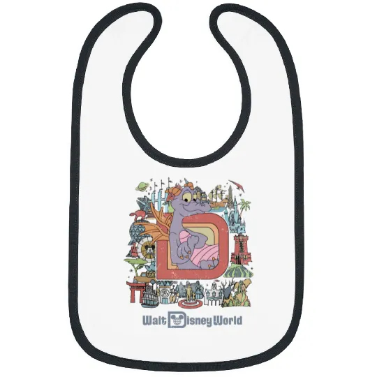 Disneyworld Figment  Bibs, Disney Epcot Figment Bibs