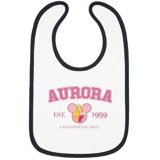 Disney Princess Bibs, Aurora Princess Bibs, Sleeping Beauty Bibs