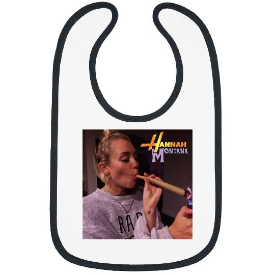 Vintage Hannah Montana Bibs, Disney Hannah Montana Logo