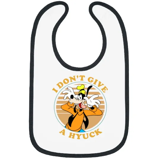 Vintage Disney Goofy I Don't Give A Hyuck Bibs