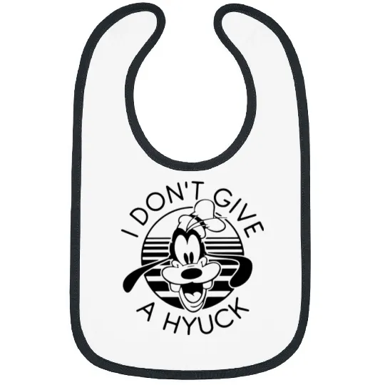 Goofy I Don't Give A Hyuck Bibs, Disney Goofy Bibs, Disney A Goofy Movie Goofy