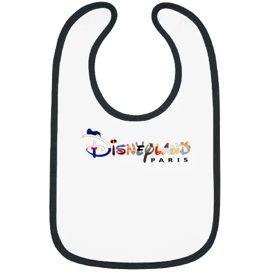 Disney Paris Bibs, Cute Disney Paris Bibs, Disneyland Paris Bibs