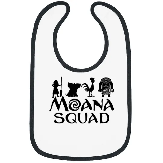 Moana Squad Bibs; Moana Fan Bibs; Maui, Pua, Hei Hei Pullover; Moana Movie Gift; Moana Disney Sweater; Family; Hoody; Jersey; (T295)