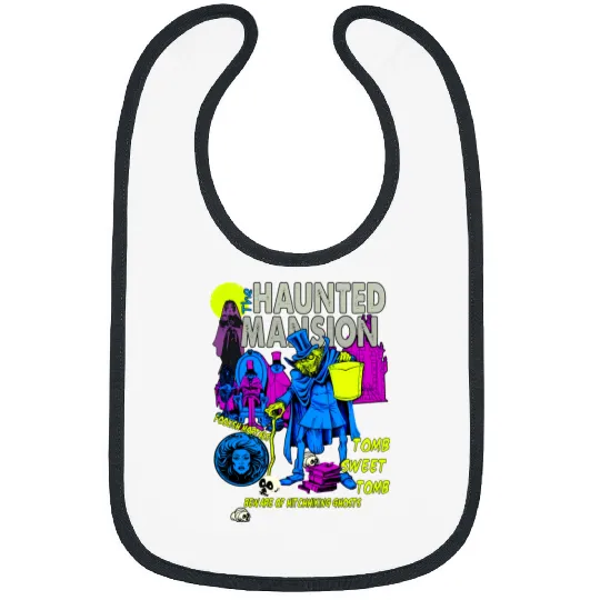 Vintage The Haunted Mansion  Bibs, Disney The Haunted Mansion Bibs