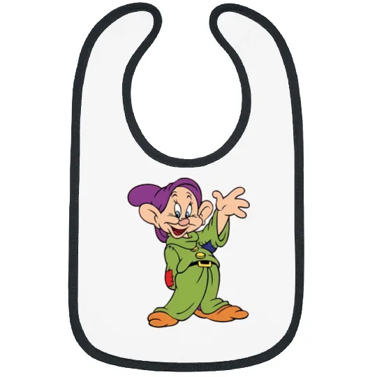 Dopey Dwarf Bibs, Disney Dwarf, Seven Dwarfs, Disney Character Dwarf Bibs
